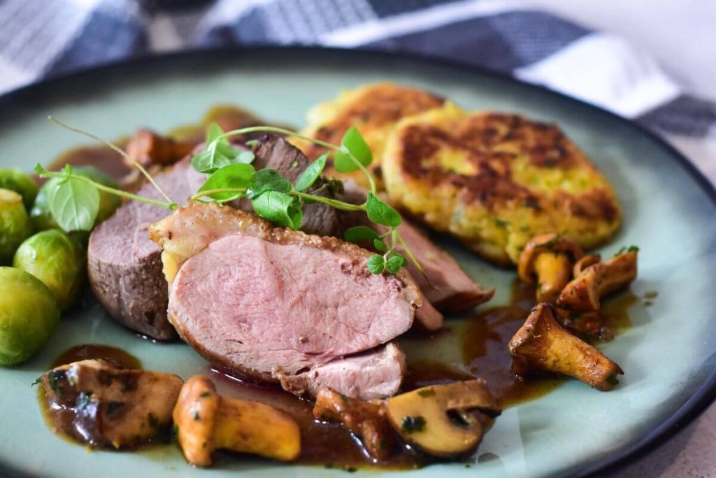 accompagnement magret de canard